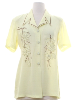 1980's Womens Secretary Shirt
