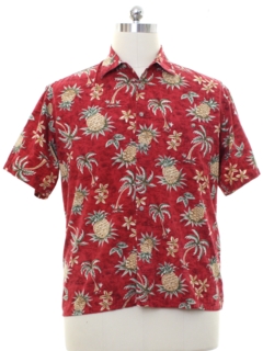 1980's Mens Hawaiian Style Shirt