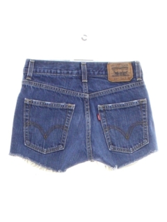 1990's Womens or Girls Levis 514s Denim Cut Off Shorts