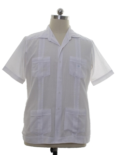 1980's Mens Guayabera Shirt