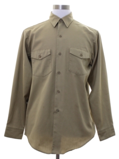 1950's Mens Grunge Work Shirt