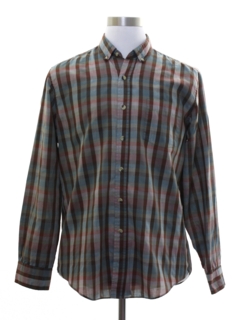 1980's Mens Preppy Shirt