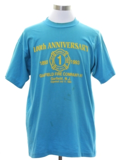 1990's Mens Firefighter T-shirt
