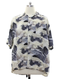 1990's Mens Rayon Hawaiian Shirt