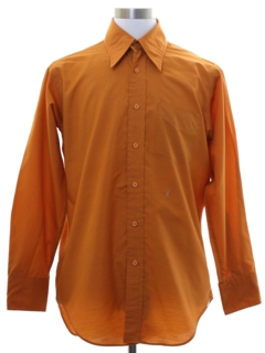 1960's Mens Oleg Cassini Designer Mod Shirt