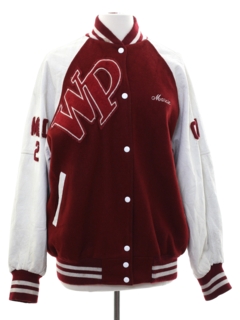 1980's Womens Wool Letterman Jacket