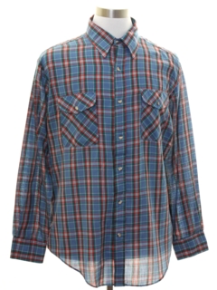 1980's Mens Preppy Shirt