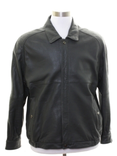 Mens Vintage 80s Leather Jackets at RustyZipper.Com Vintage Clothing