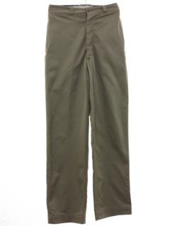 1950's Mens Button Fly Uniform Pants