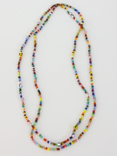 1970's Unisex Accessories - Love Beads Necklace