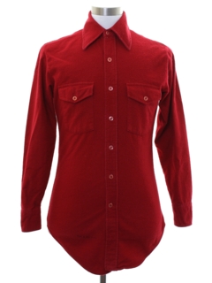 1970's Mens Flannel Shirt