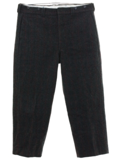 1950's Mens Woolrich Wool Work Pants