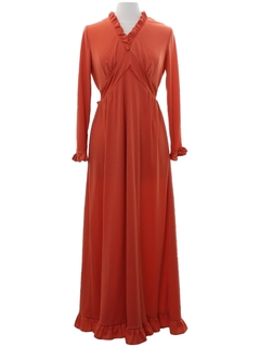 1970's Womens Maxi Dress