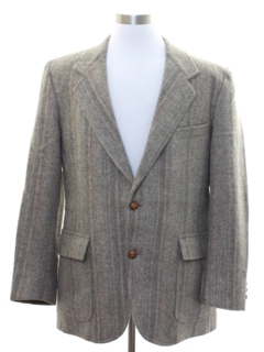 1980's Mens Pendleton Wool Blazer Sport Coat Jacket