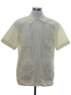 1980's Mens Guayberra Shirt