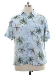 1980's Mens Rayon Hawaiian Shirt