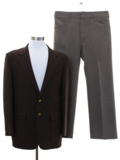 1970's Mens Combo Disco Suit