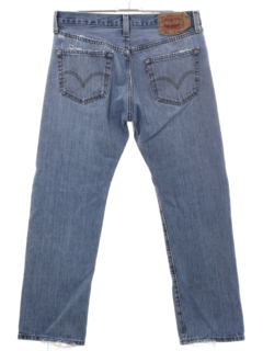 1990's Mens Grunge Levis 501 Straight Leg Denim Jeans Pants