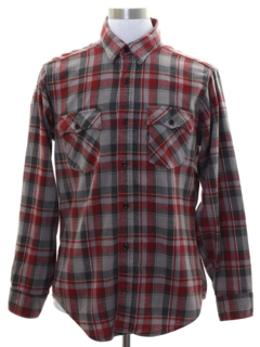 1980's Mens Levis Flannel Western Style Shirt