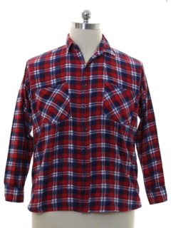 80s flannel outfit