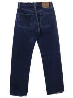 1960's Mens Levis Big E Indigo 501 Redline Selvedge Jeans Pants