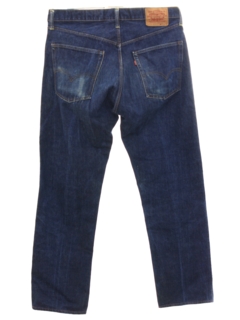 1960's Mens Levis Big E Indigo 505 Jeans Pants