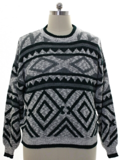 1980's Mens Totally 80s Cosby Style Sweater