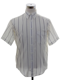 1980's Mens Manhattan Preppy Shirt