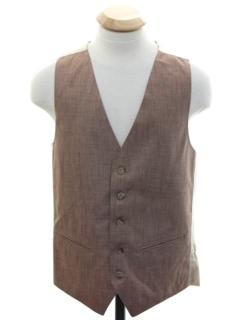 1980's Mens Suit Vest