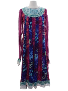 1970's Womens Hippie Style Dress