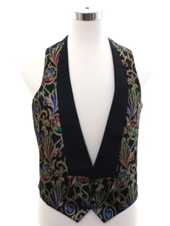1980's Mens Totally 80s Dinner or Evening Style Vest