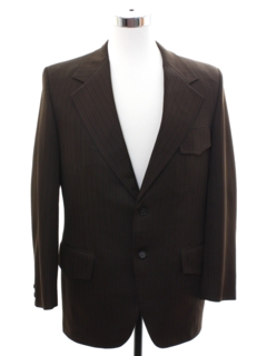 1970's Mens Mod Disco Blazer Sport Coat Jacket