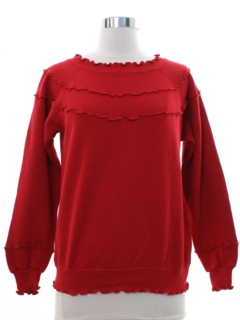 1980's Womens Totally 80s Sweatshirt