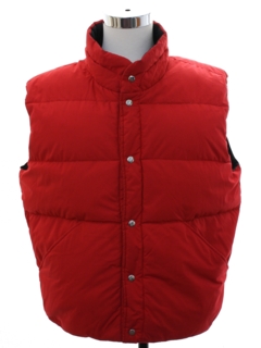 1980's Mens Reversible Ski Vest Jacket