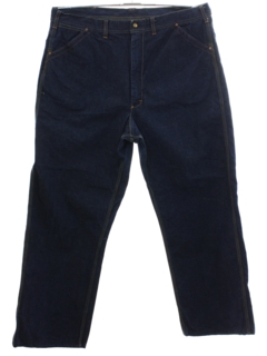 1960's Mens Lee Union Made Denim Utility Jeans Pants