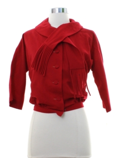 1960's Womens Mod Shirt Jacket