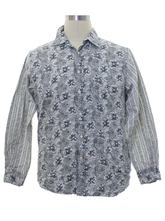 1990's Mens Guess Print Shirt