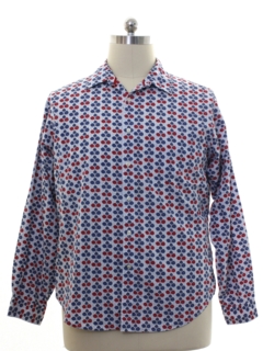 1990's Mens Print Shirt