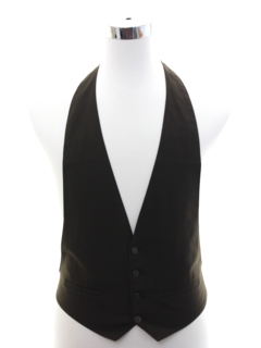 1970's Mens Tuxedo Vest