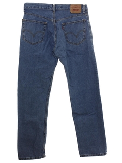 1990's Mens Levis 505 Straight Leg Denim Jeans Pants