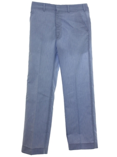 1980's Mens Flat Front Slacks Pants