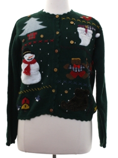 1980's Womens Ugly Christmas Sweater