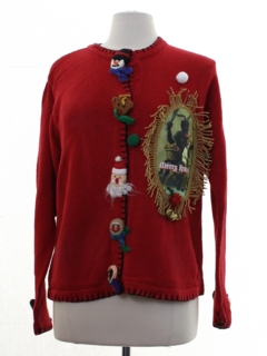 krampus cardigan