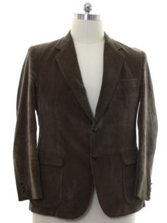 1980's Mens Corduory Blazer Sport Coat Jacket