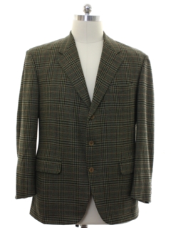 1980's Mens Cashmere Blazer Sport Coat Jacket