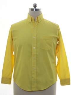 1960's Mens Mod Preppy Shirt