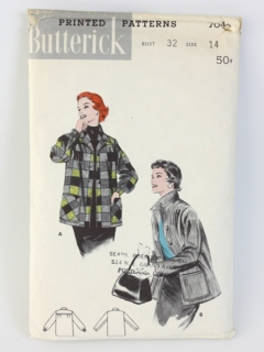 1960's Womens Sewing Pattern