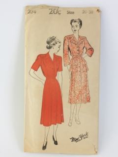retro 1940s dresses
