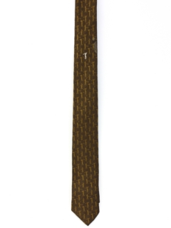 1960's Mens Skinny Rockabilly Necktie