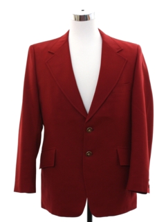 1970's Mens Disco Blazer Style Sport Coat Jacket